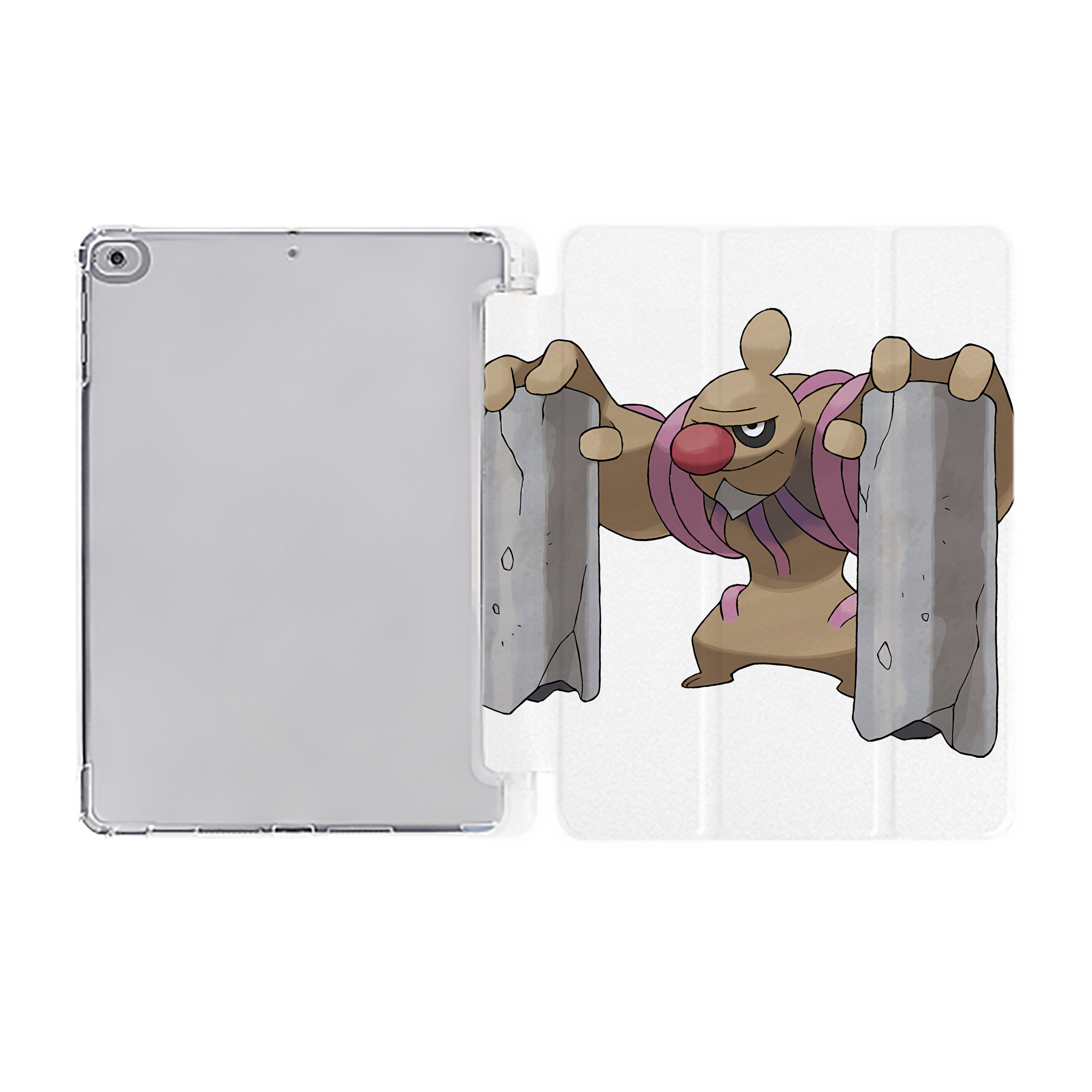 （画像用） ポケットモンスター Pokémon IPad ケース ペン収納付き 三つ折りスタンド PUレザー×シリコン 対応機種9.5/10.5/10.9インチ